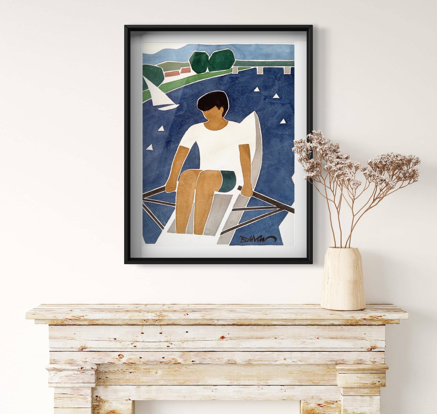 Man rowing (2024)