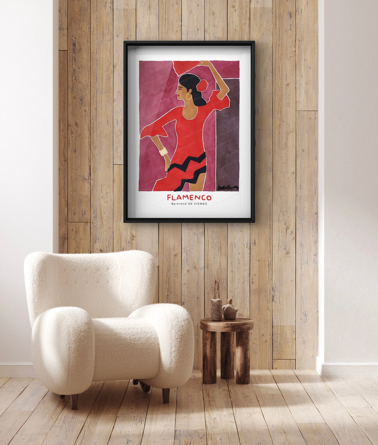 Flamenco Unframed Poster (1)