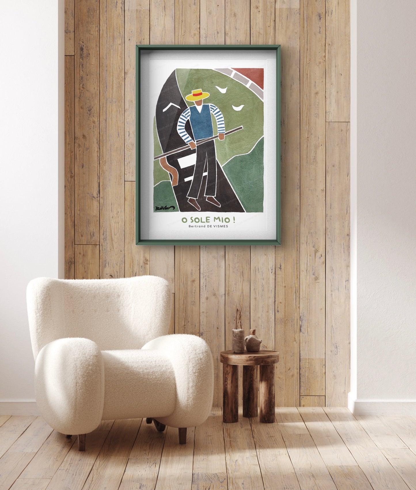 O Sole Mio Unframed Poster