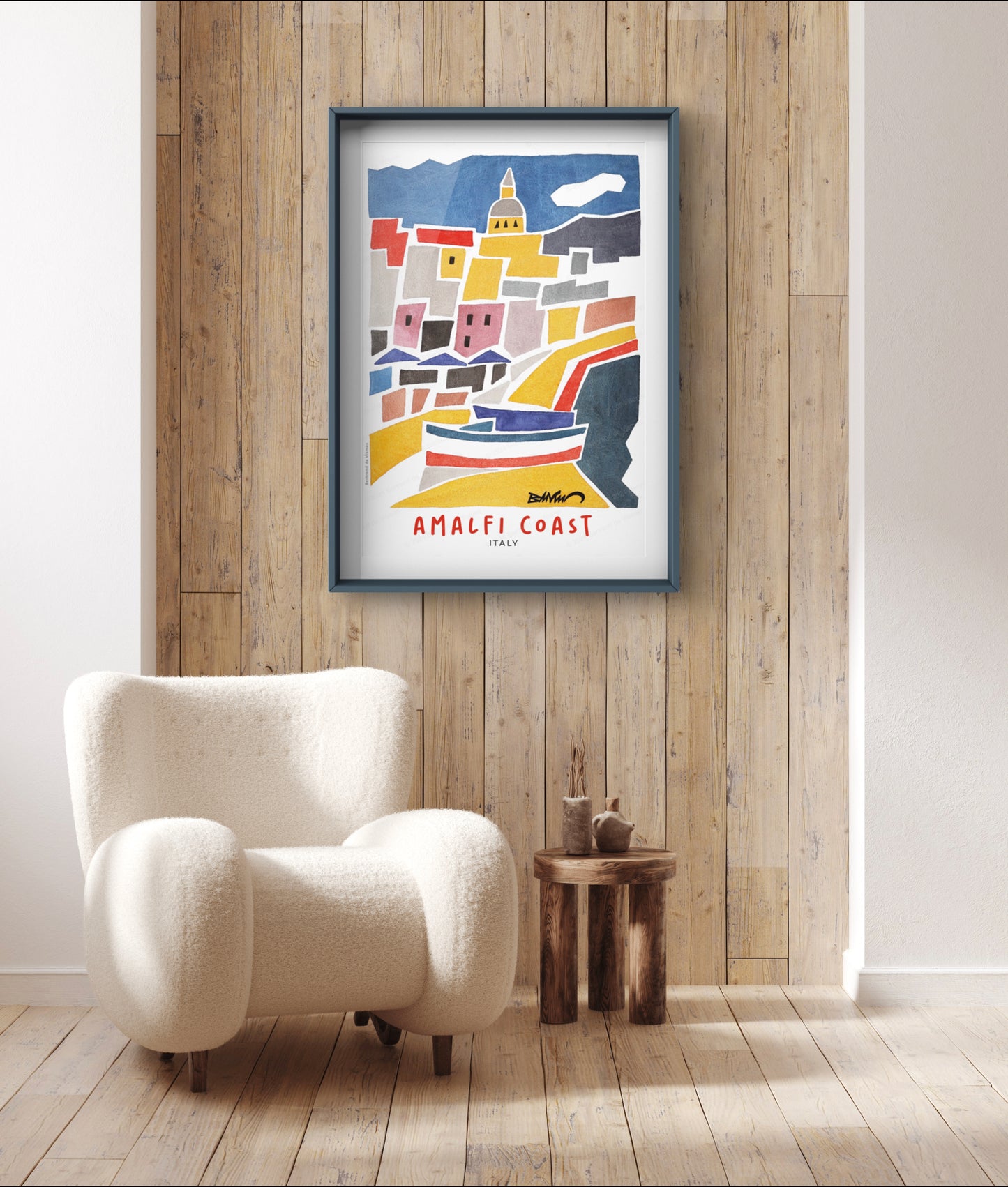 Amalfi Coast Unframed Poster