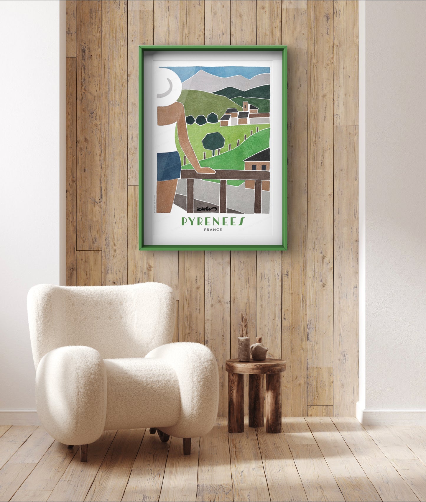 Pyrénées Unframed Poster