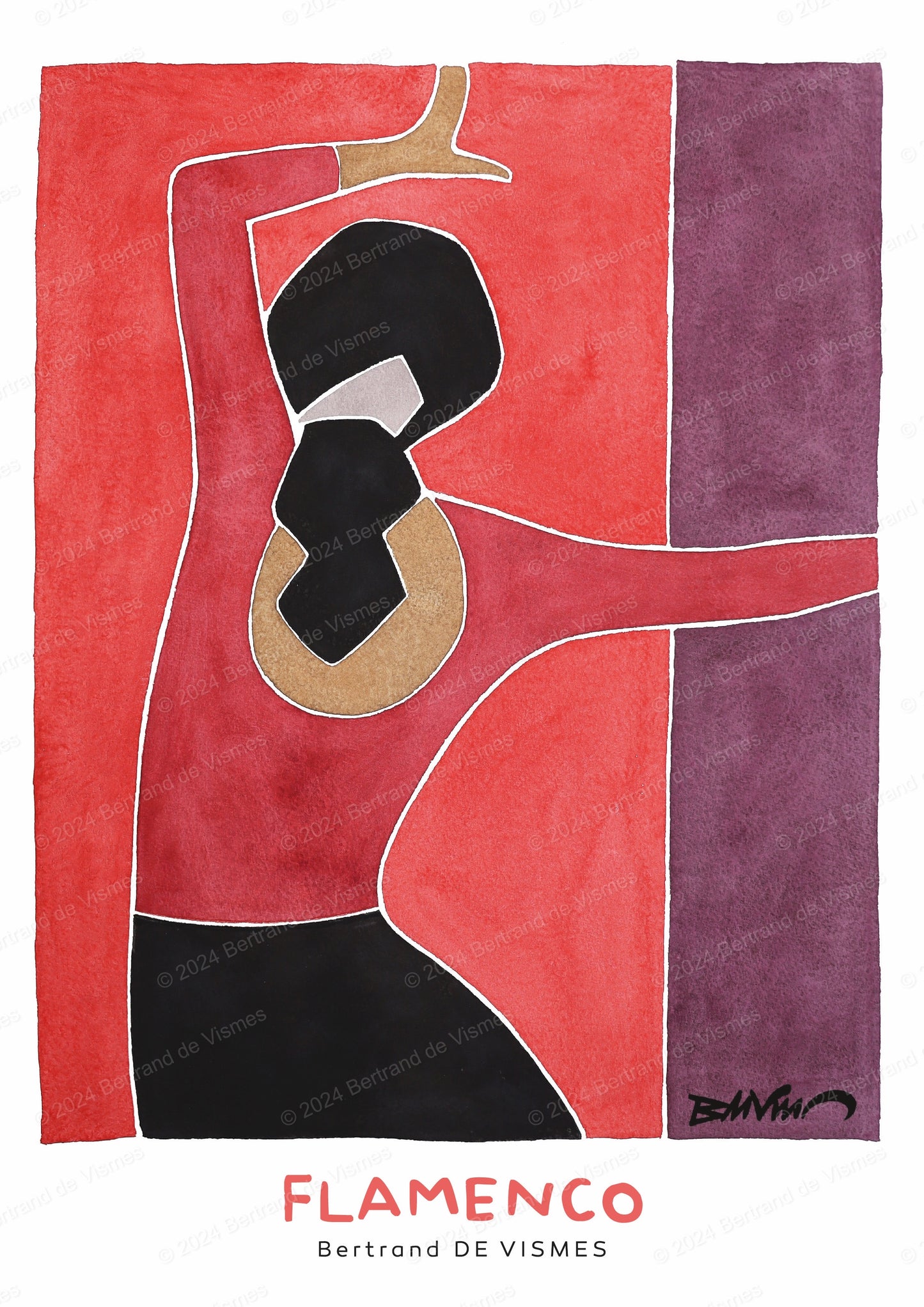 Flamenco Unframed Poster (2)