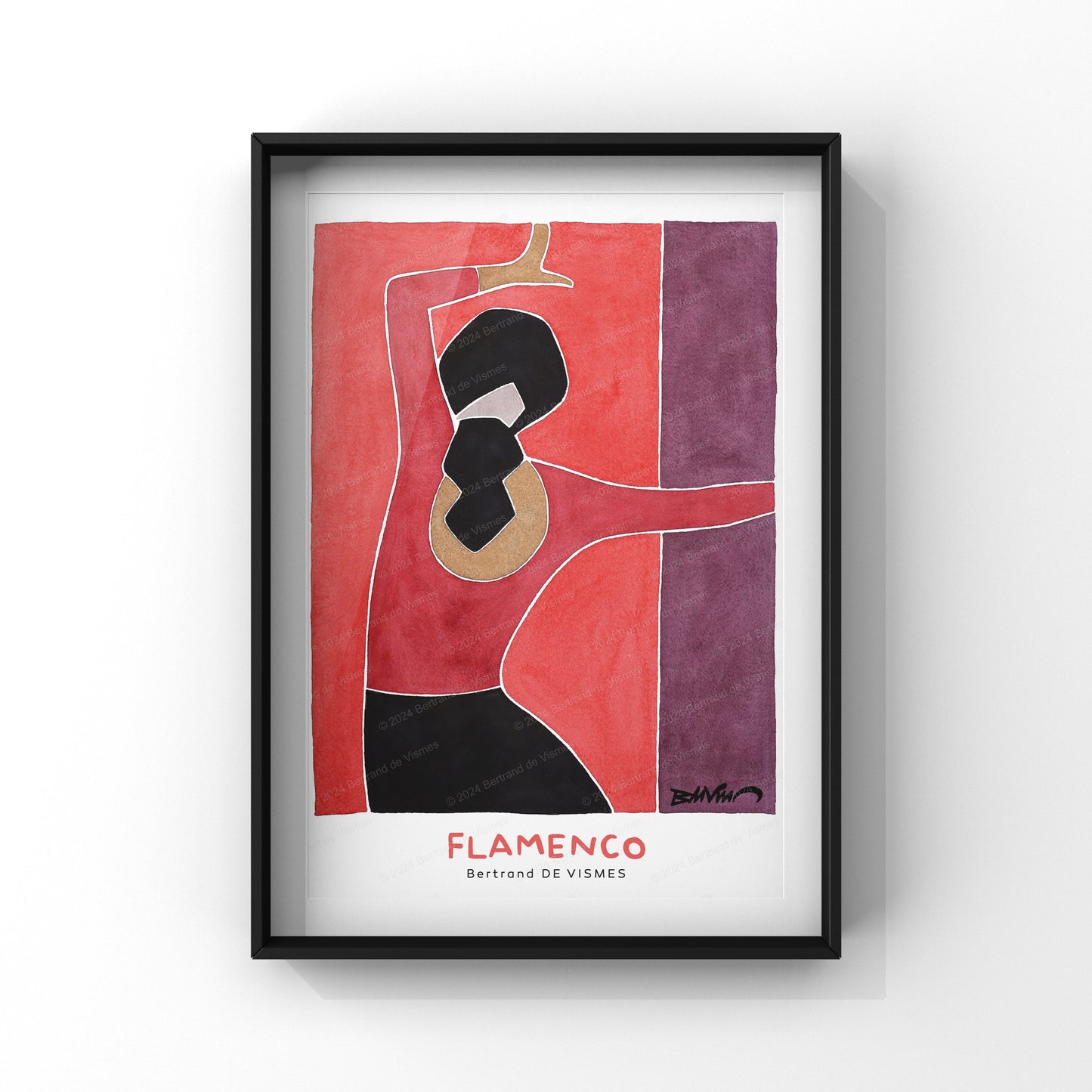 Flamenco Unframed Poster (2)