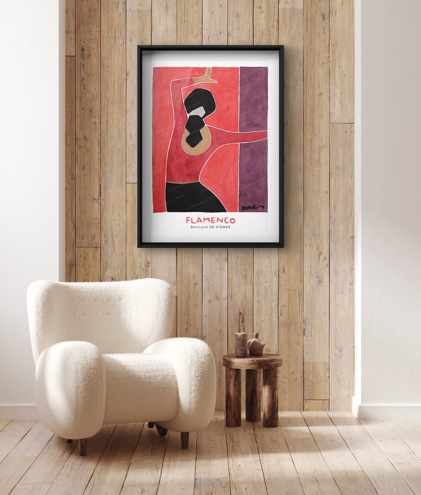 Flamenco Unframed Poster (2)