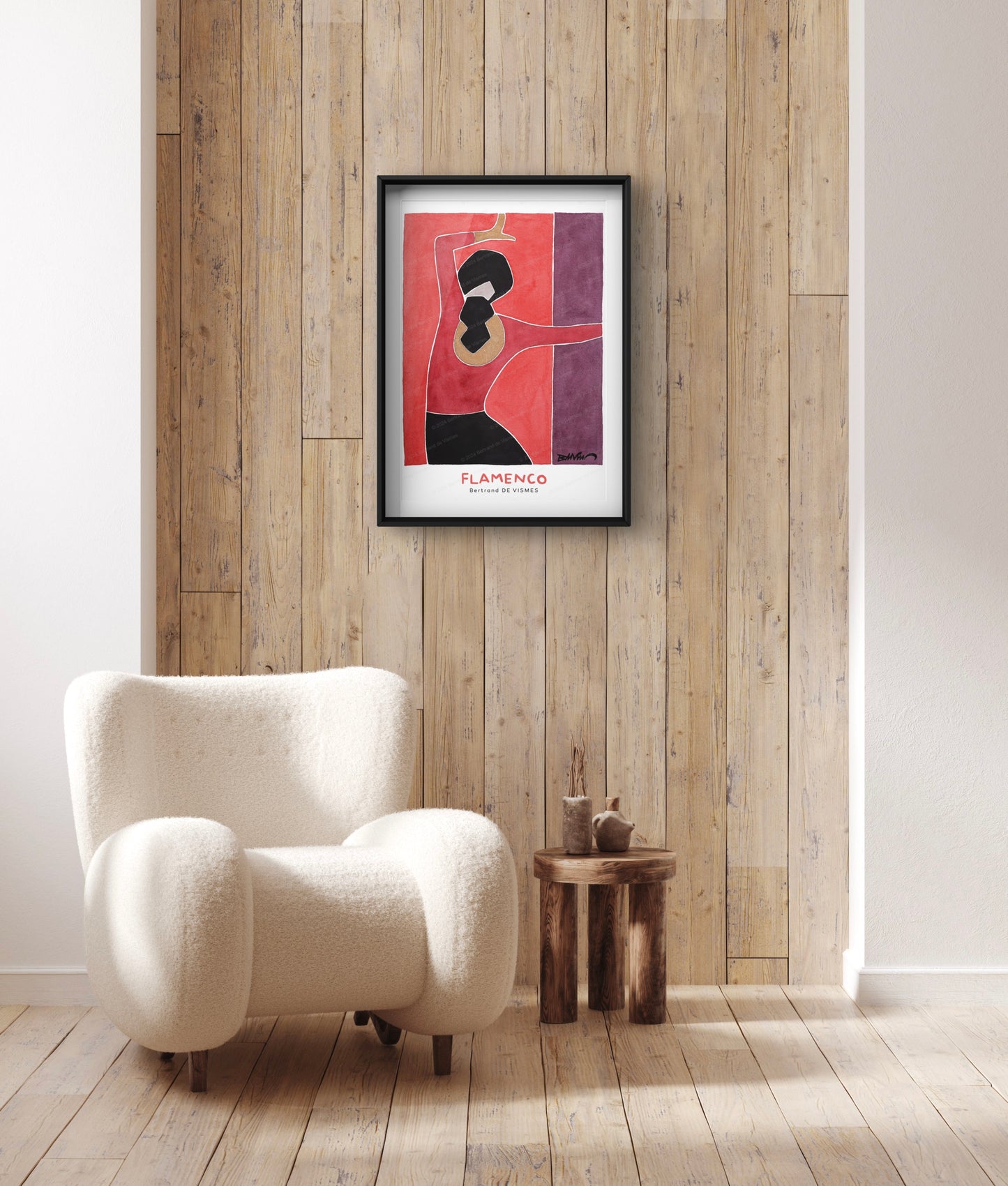 Flamenco Unframed Poster (2)