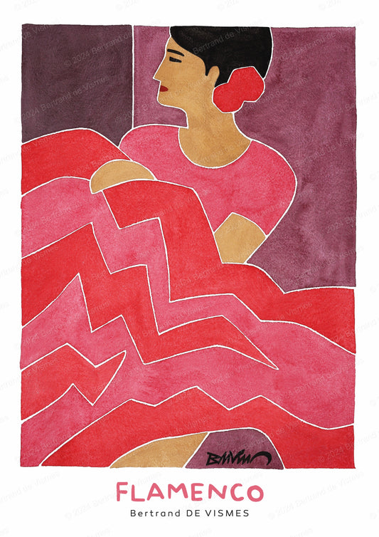 Flamenco Unframed Poster (3)