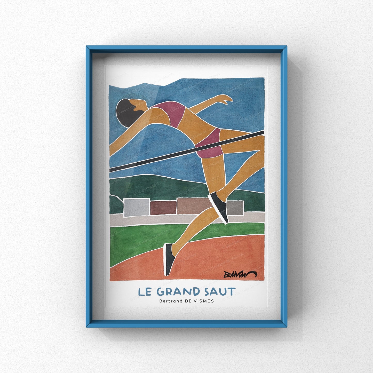 Le Grand Saut Unframed Poster