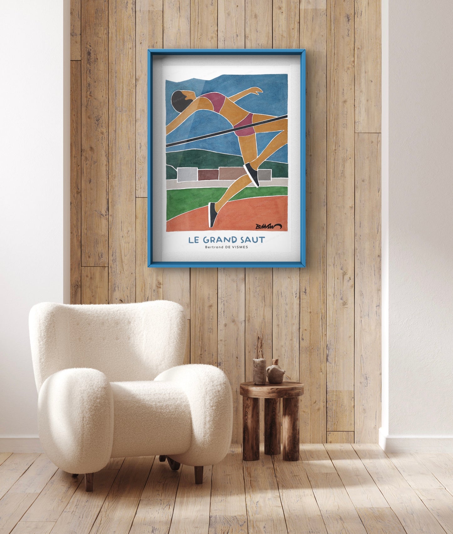 Le Grand Saut Unframed Poster