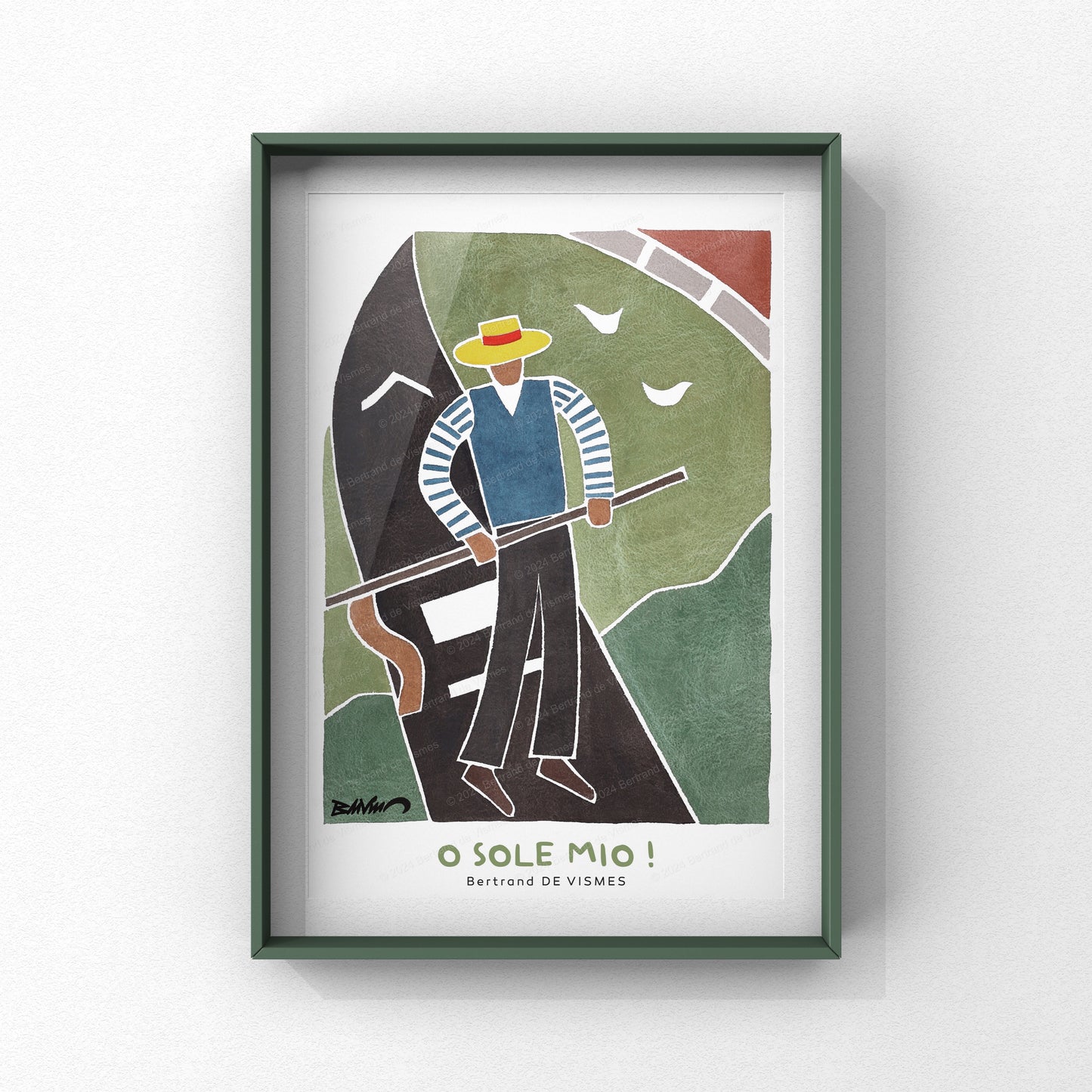 O Sole Mio Unframed Poster