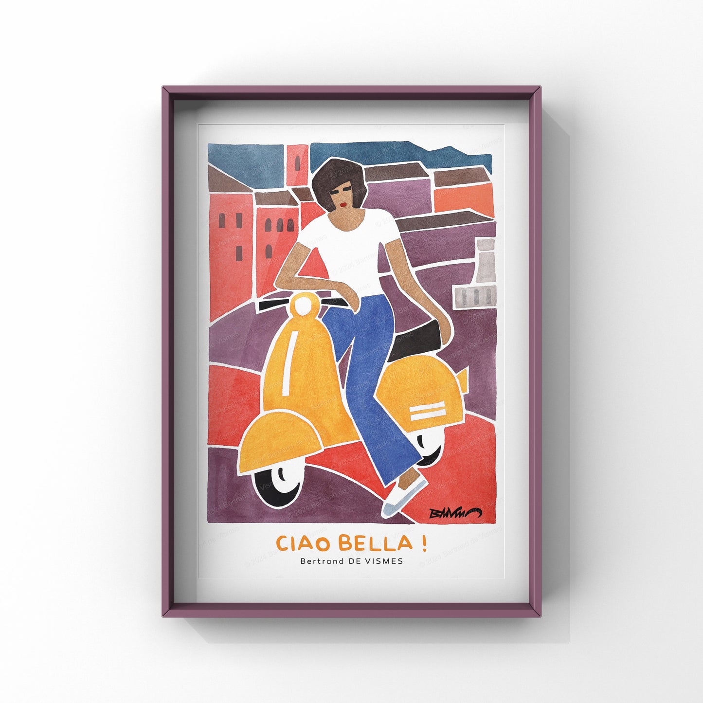 Ciao Bella Unframed Poster