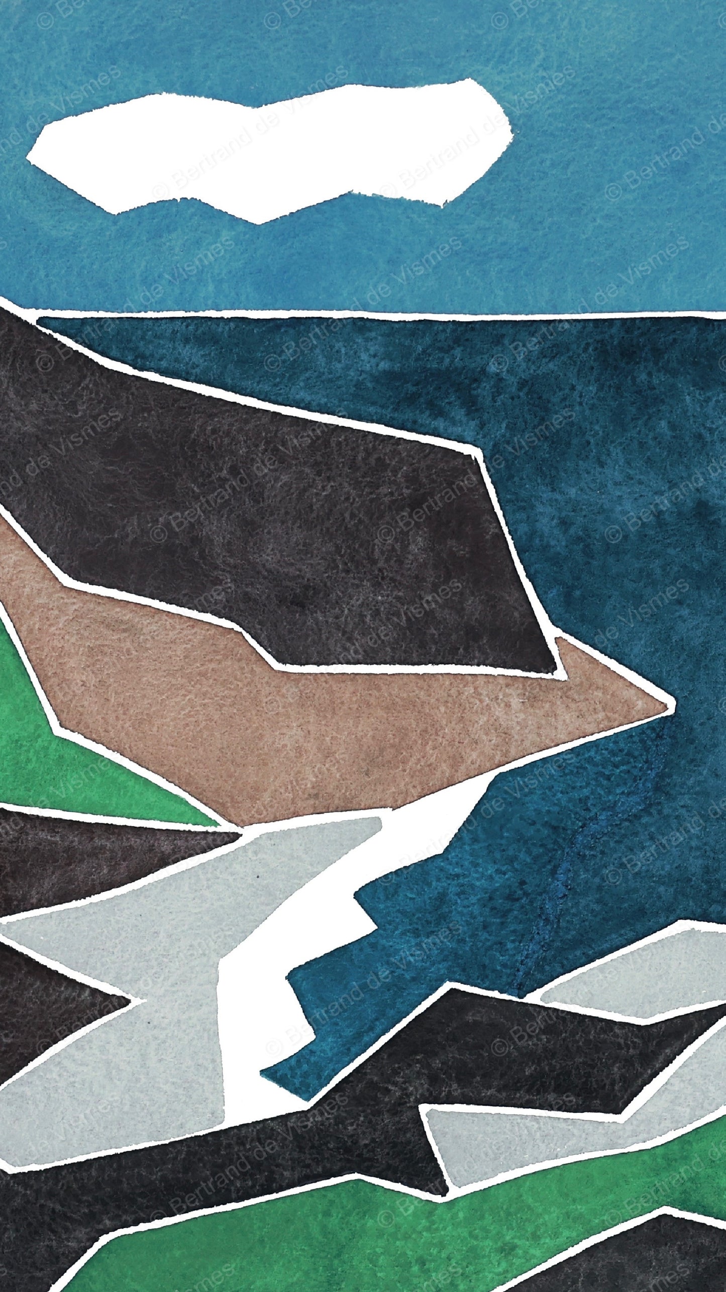 Cliffs - Limited Edition Giclée Print (30x40cm)