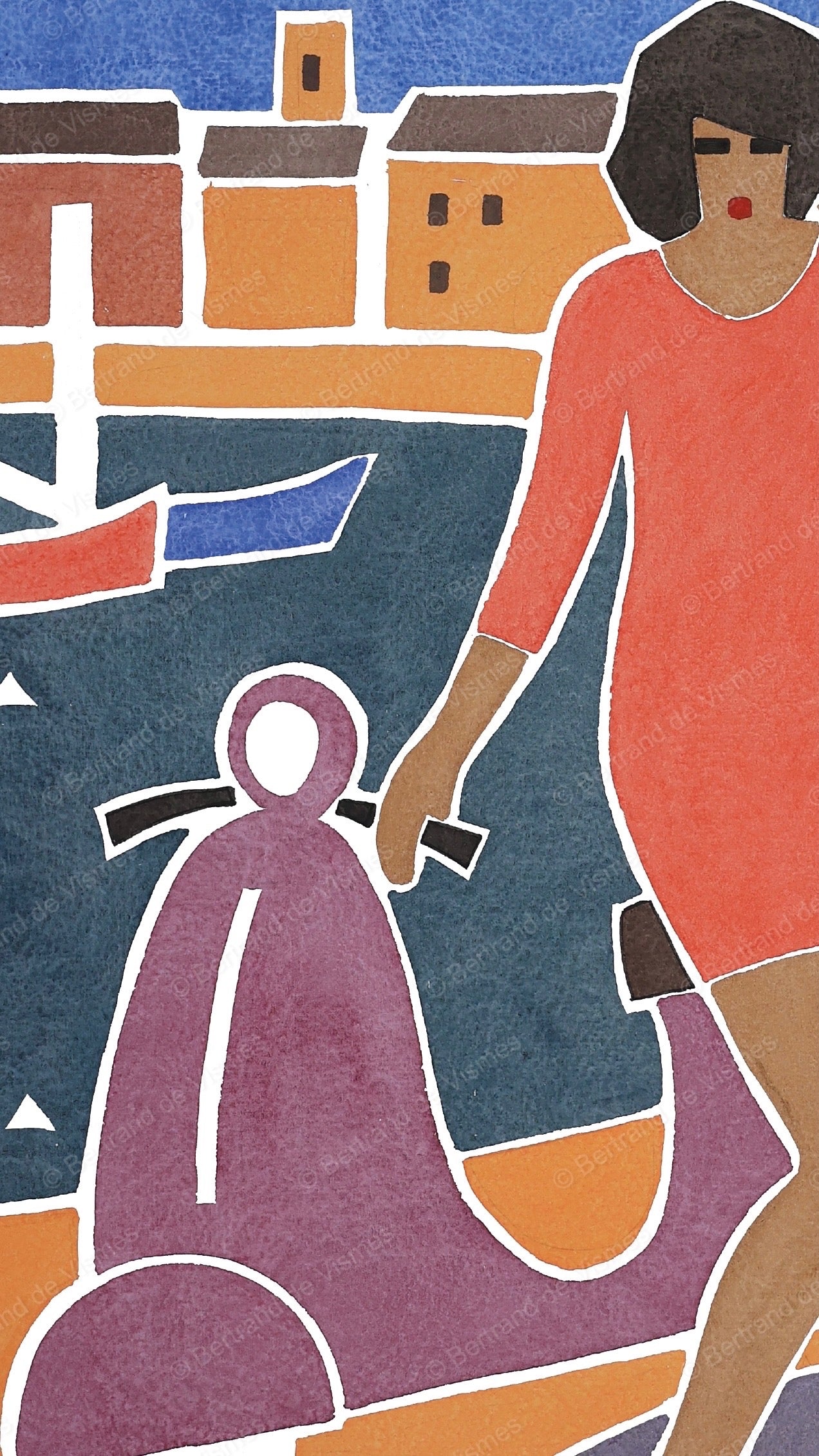 French Riviera Unframed Poster (1)