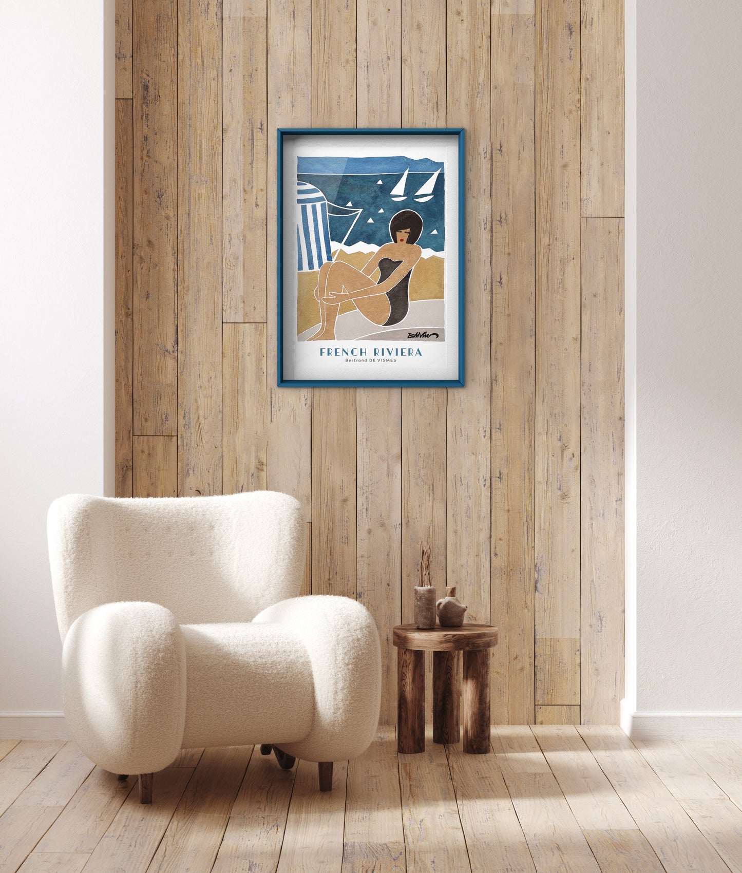 French Riviera Unframed Poster (2)